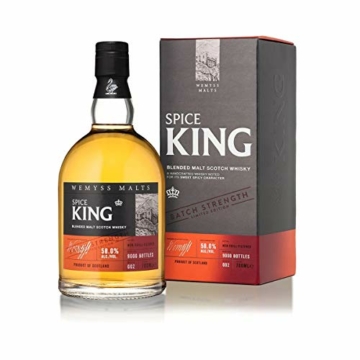 Wemyss Malts Spice King Batch Strength Whisky 0,7 L Blended Malt Scotch Batch 001 - 1