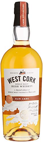 West Cork Single Malt Irish Whiskey Rum Cask Finish (1 x 0.7 l) - 1