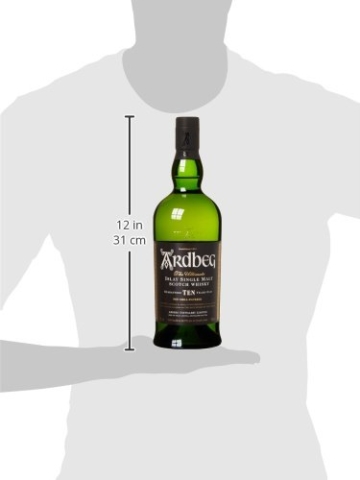 Whisky Ardbeg Islay Single Malt 10 Jahre in Geschenkverpackung (1 x 0.7 l) - 7