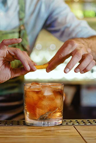 Whiskyglas 4er Set - Schwere Whiskygläser Best as Old Fashioned Gläser, Scotch, Bourbon oder Bar Drinks in einem wunderschönen Mountain Design mit dickem und schwerem Gewicht unten Barzubehör. - 7