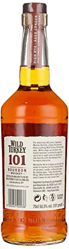 Wild Turkey 101 Bourbon Whiskey (1 x 0.7 l) - 3