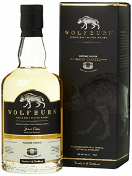 Wolfburn Single Malt Scotch Whisky mit Geschenkverpackung (1 x 0.7 l) - 1