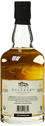 Wolfburn Single Malt Scotch Whisky mit Geschenkverpackung (1 x 0.7 l) - 3