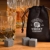 WOMA Whisky Steine Set - 6, 9 & 12 Eiswürfel wiederverwendbar aus Basalt mit Samtbeutel, hochwertiger Holzbox und Edelstahl Zange, Geschmacksneutral, Kein Verwässern für Whiskey, Wodka, Gin & Mehr - 4